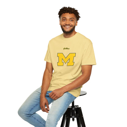 Go Blue M Block Letter T-Shirt | Collegiate Logo Tee