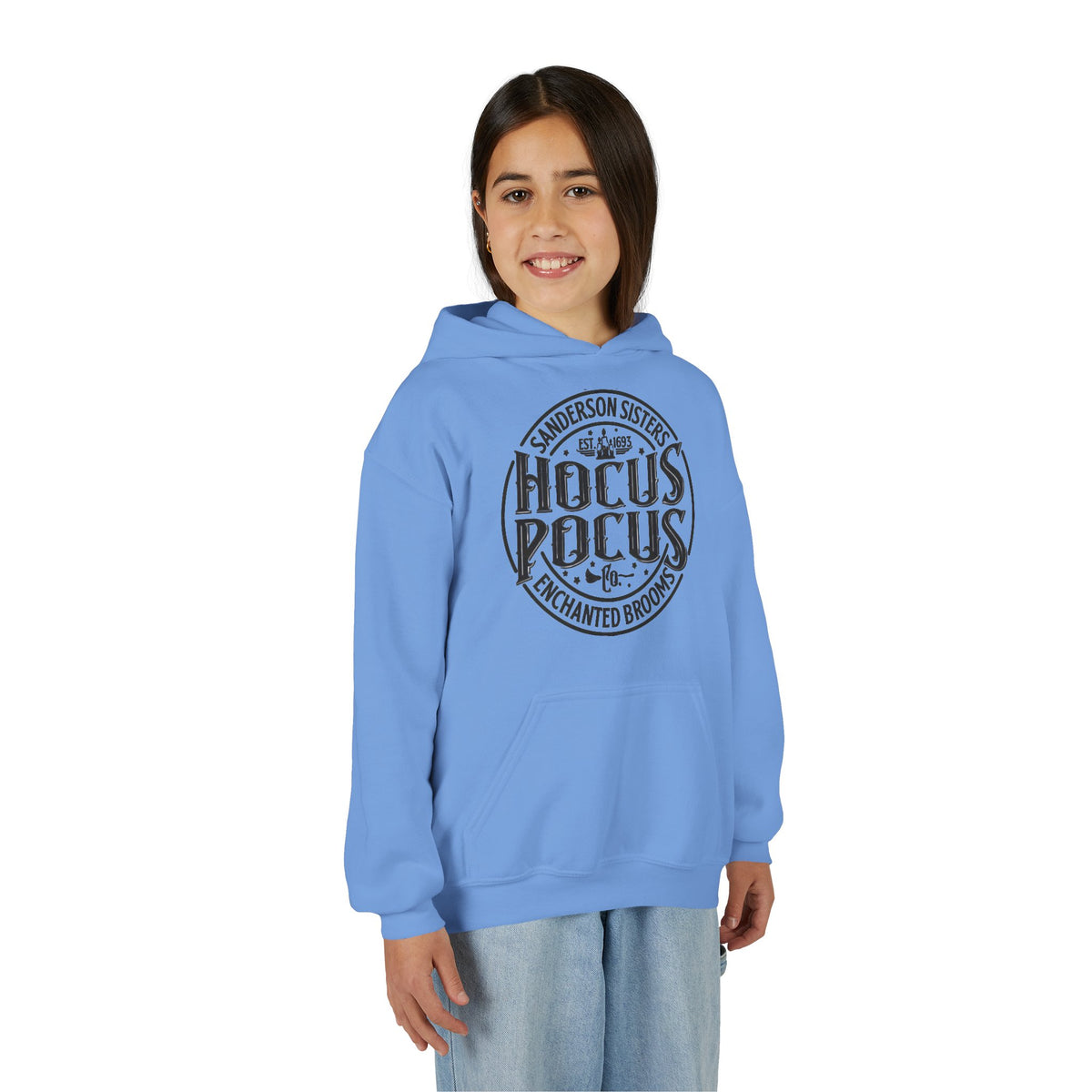 Hocus Pocus Sanderson Sisters Magical Spell Design Youth Hoodie