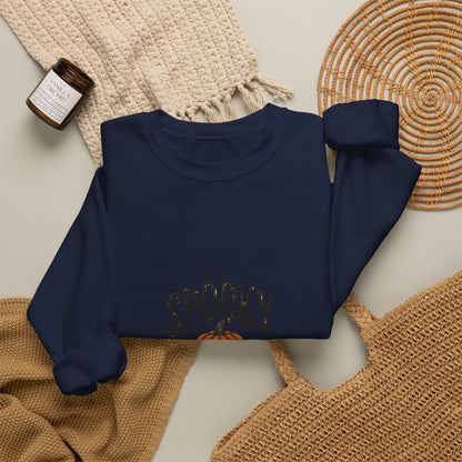 Spooky Season Sweatshirt — Vintage Pumpkin Halloween Crewneck