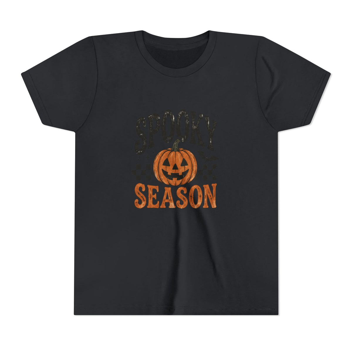 Youth ‘Spooky Season’ Halloween T-Shirt — Pumpkin Graphic Tee