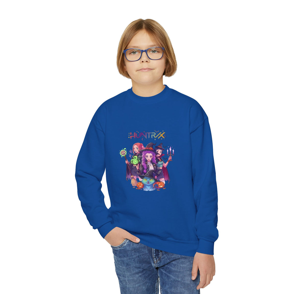 Witchy Kids Crewneck Sweatshirt