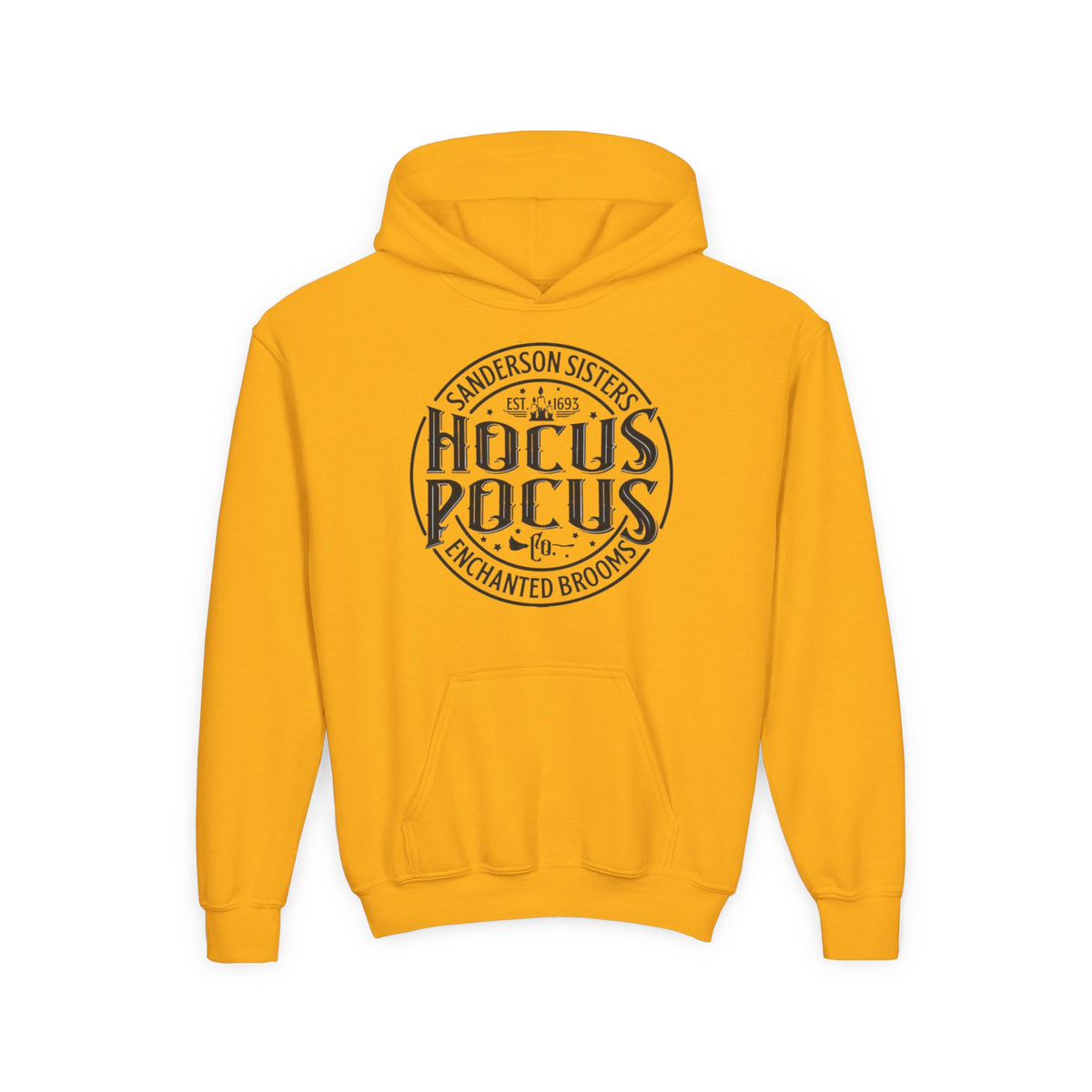 Hocus Pocus Sanderson Sisters Magical Spell Design Youth Hoodie