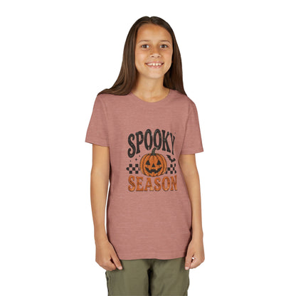 Youth ‘Spooky Season’ Halloween T-Shirt — Pumpkin Graphic Tee