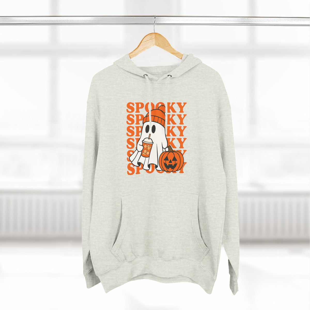 Spooky Ghost Pumpkin Hoodie