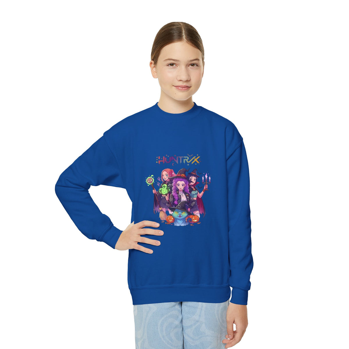 Witchy Kids Crewneck Sweatshirt