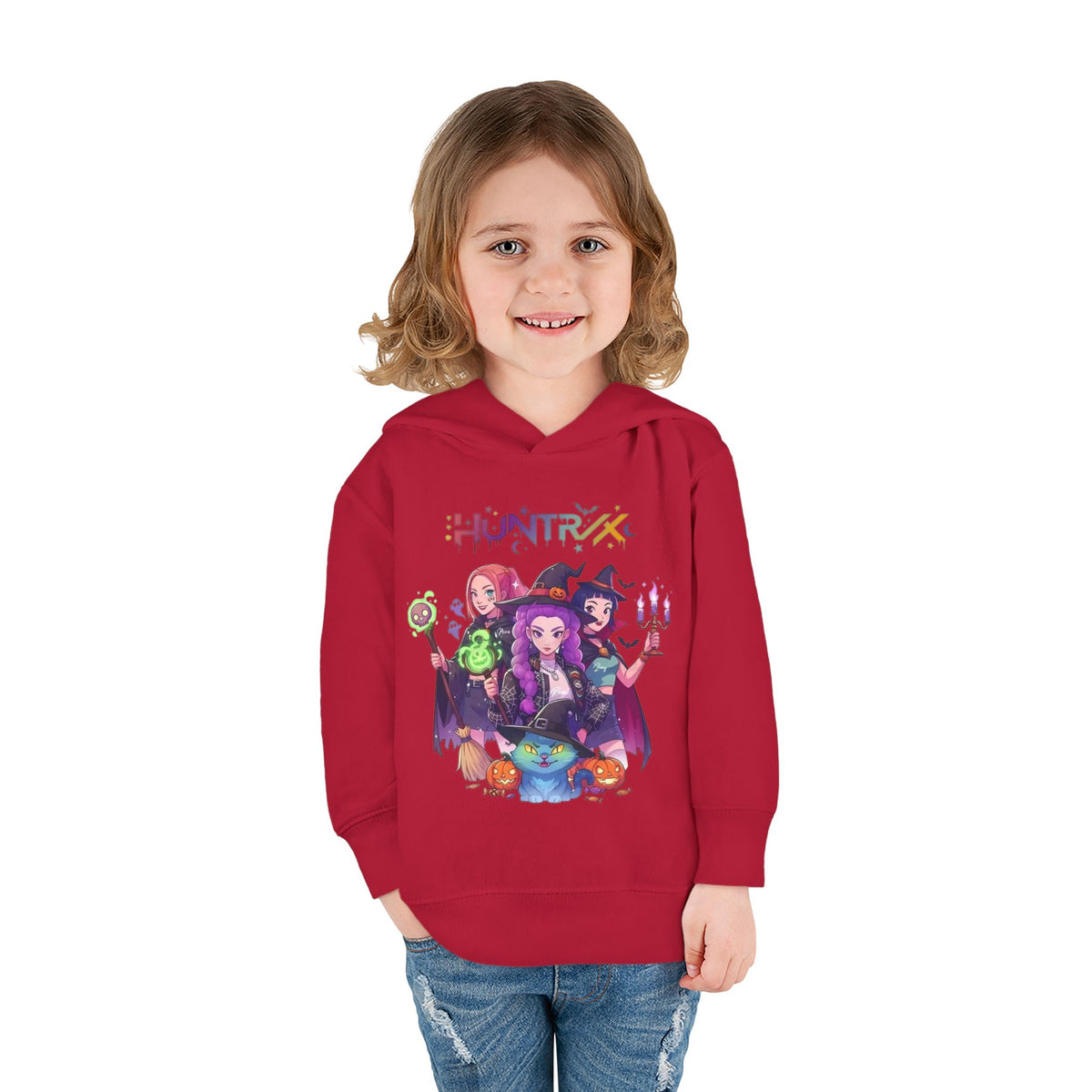 Kids Halloween Witch Trio Hoodie