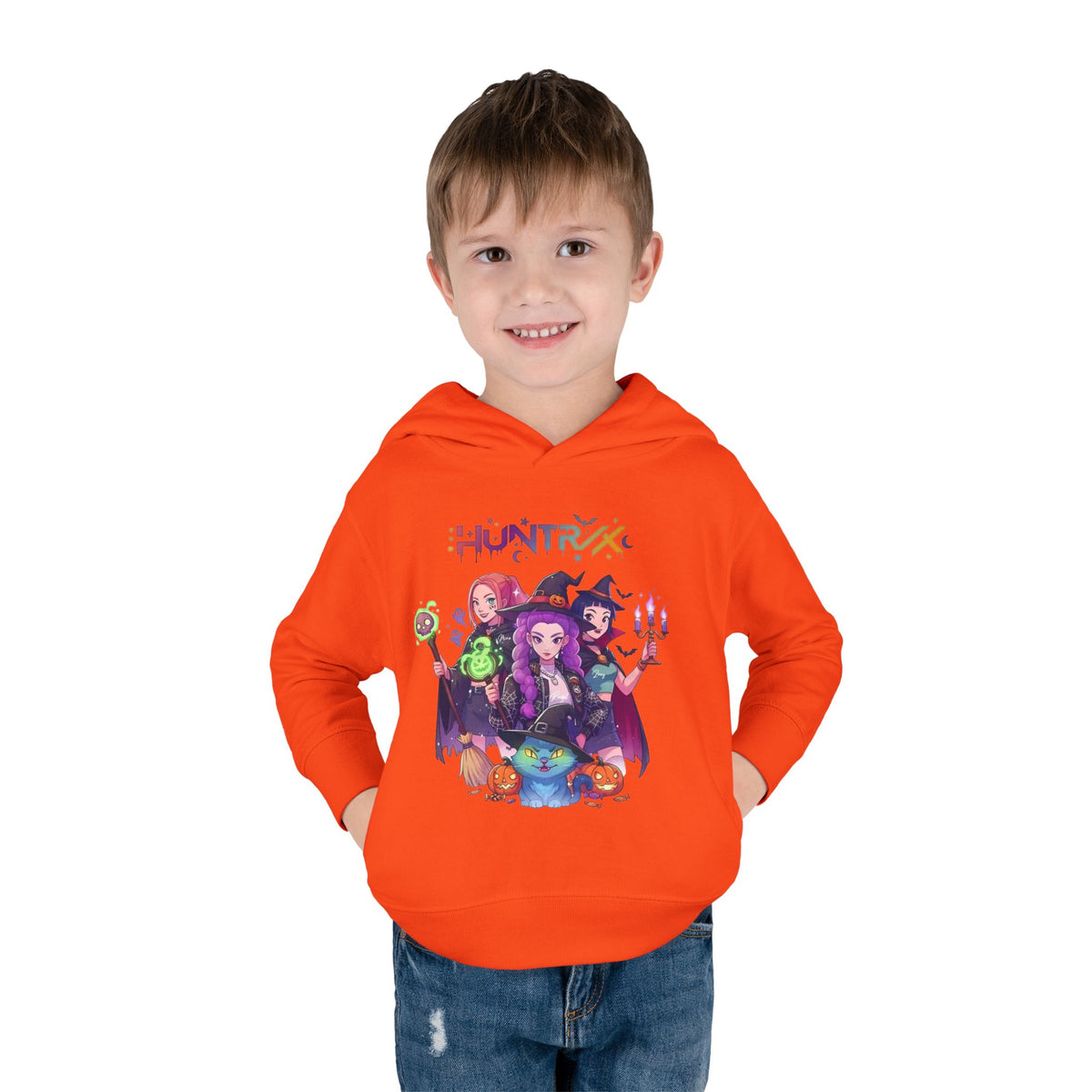 Kids Halloween Witch Trio Hoodie