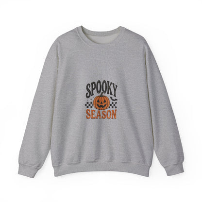 Spooky Season Sweatshirt — Vintage Pumpkin Halloween Crewneck