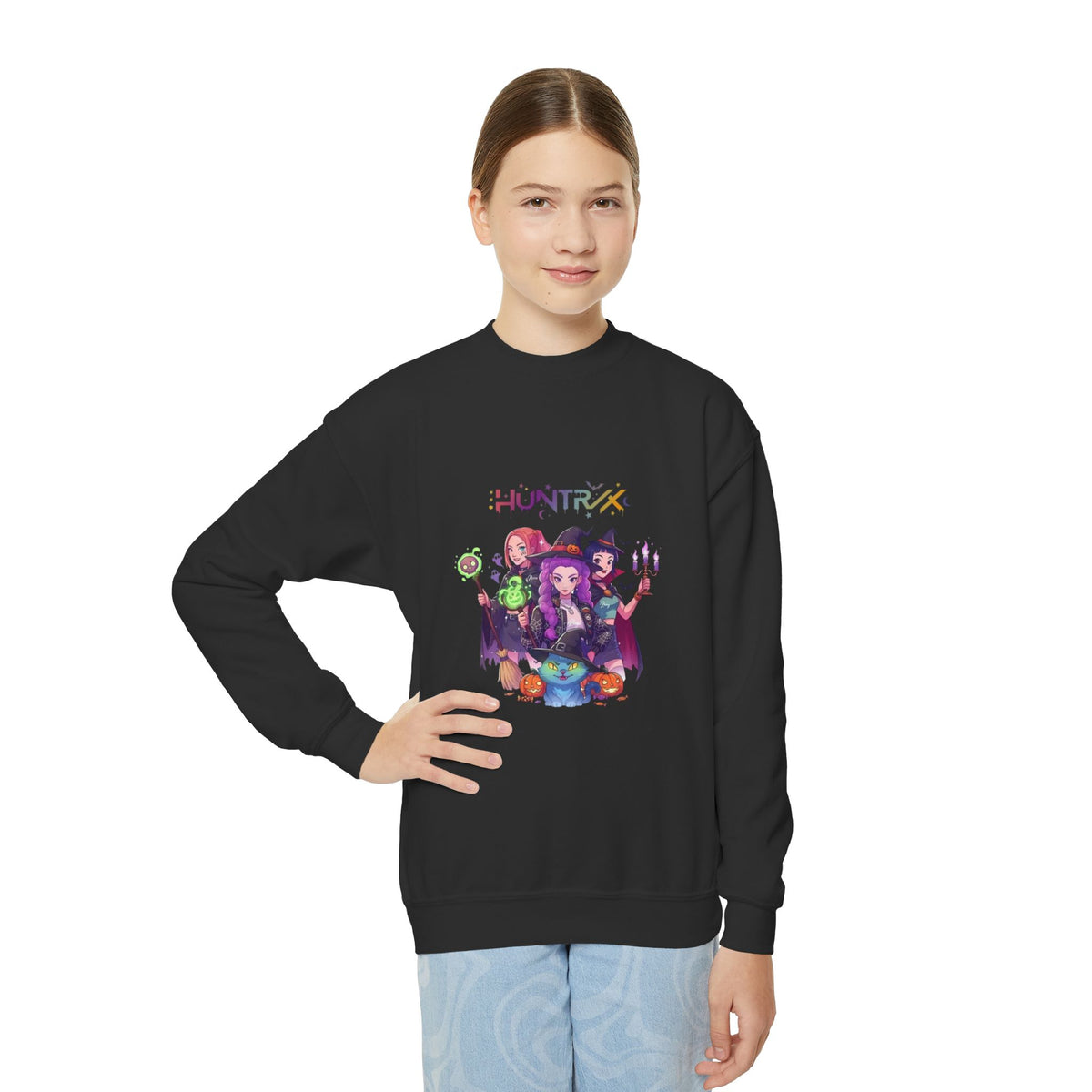 Witchy Kids Crewneck Sweatshirt