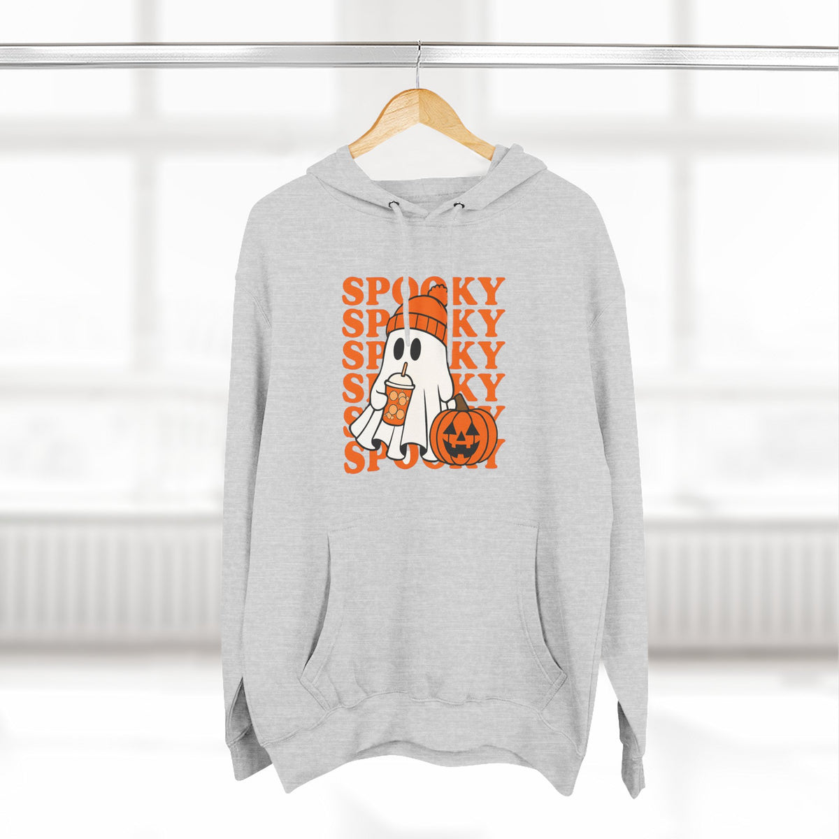 Spooky Ghost Pumpkin Hoodie