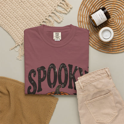 Spooky Season T-Shirt — Vintage Pumpkin Halloween Tee
