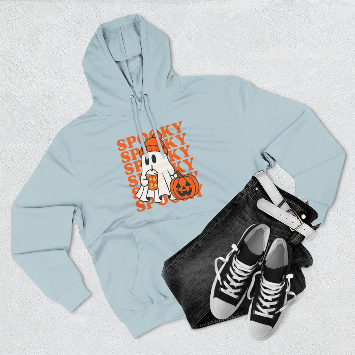 Spooky Ghost Pumpkin Hoodie