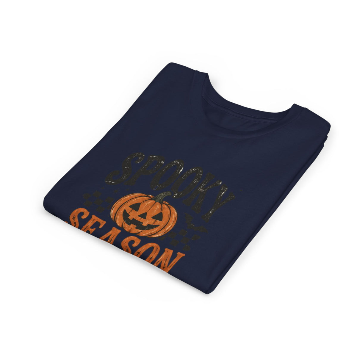 Youth ‘Spooky Season’ Halloween T-Shirt — Pumpkin Graphic Tee