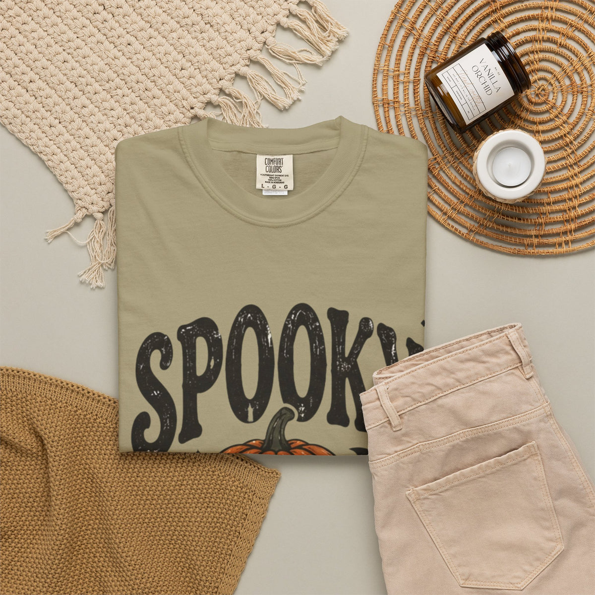 Spooky Season T-Shirt — Vintage Pumpkin Halloween Tee