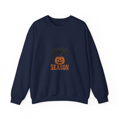 Spooky Season Sweatshirt — Vintage Pumpkin Halloween Crewneck