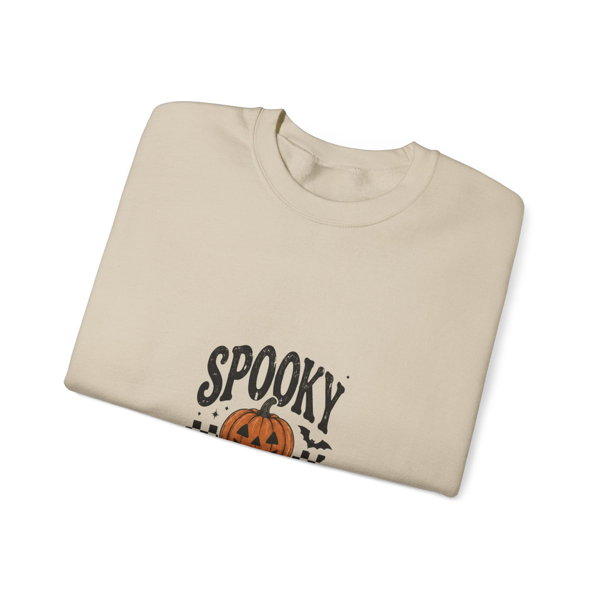 Spooky Season Sweatshirt — Vintage Pumpkin Halloween Crewneck
