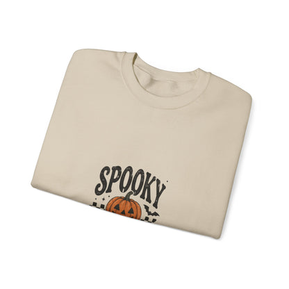 Spooky Season Sweatshirt — Vintage Pumpkin Halloween Crewneck