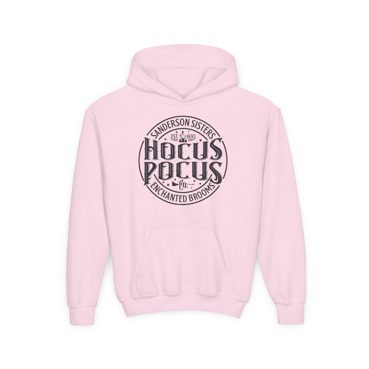 Hocus Pocus Sanderson Sisters Magical Spell Design Youth Hoodie