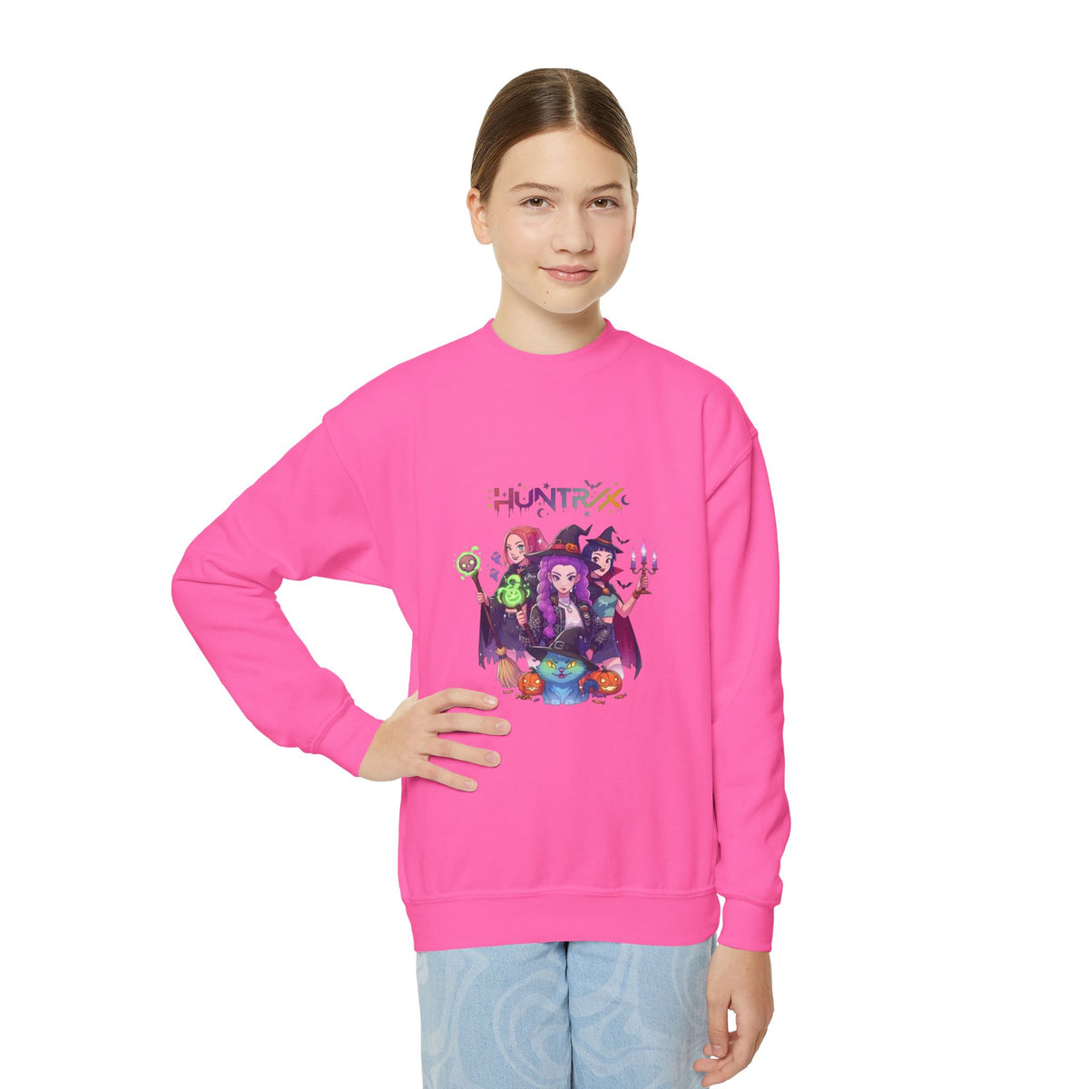Witchy Kids Crewneck Sweatshirt