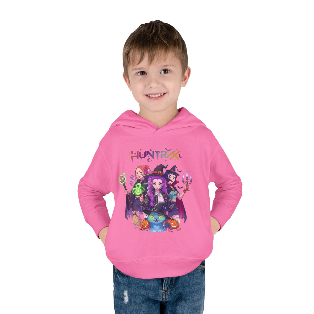 Kids Halloween Witch Trio Hoodie