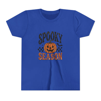 Youth ‘Spooky Season’ Halloween T-Shirt — Pumpkin Graphic Tee