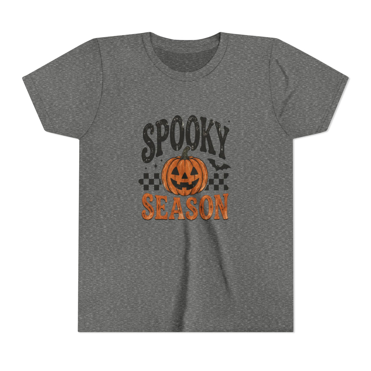Youth ‘Spooky Season’ Halloween T-Shirt — Pumpkin Graphic Tee
