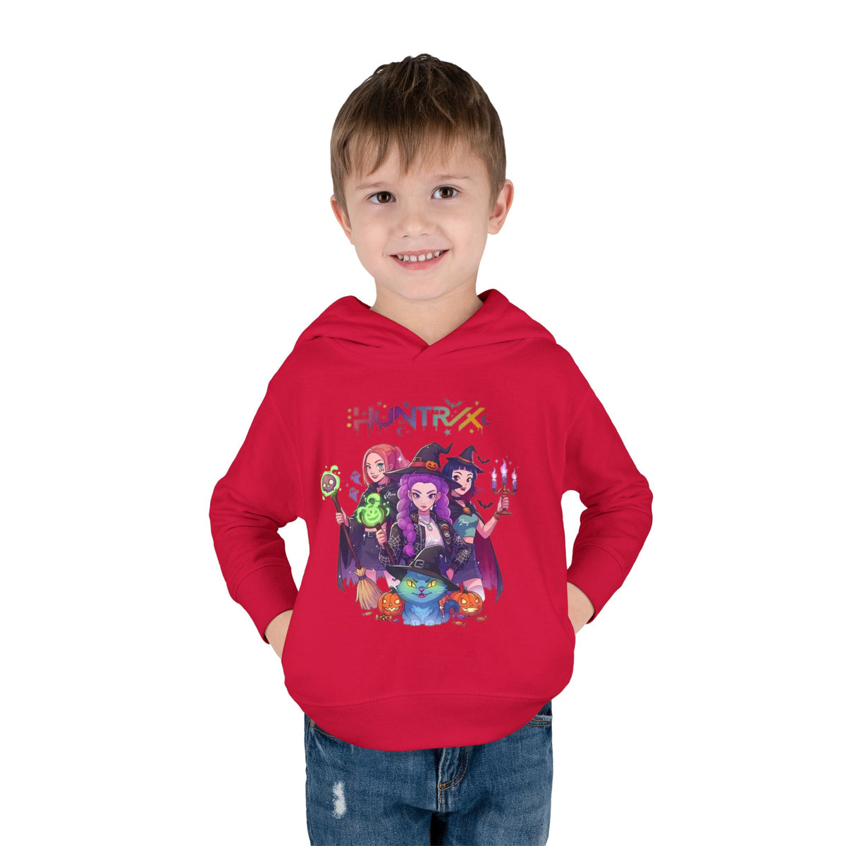 Kids Halloween Witch Trio Hoodie