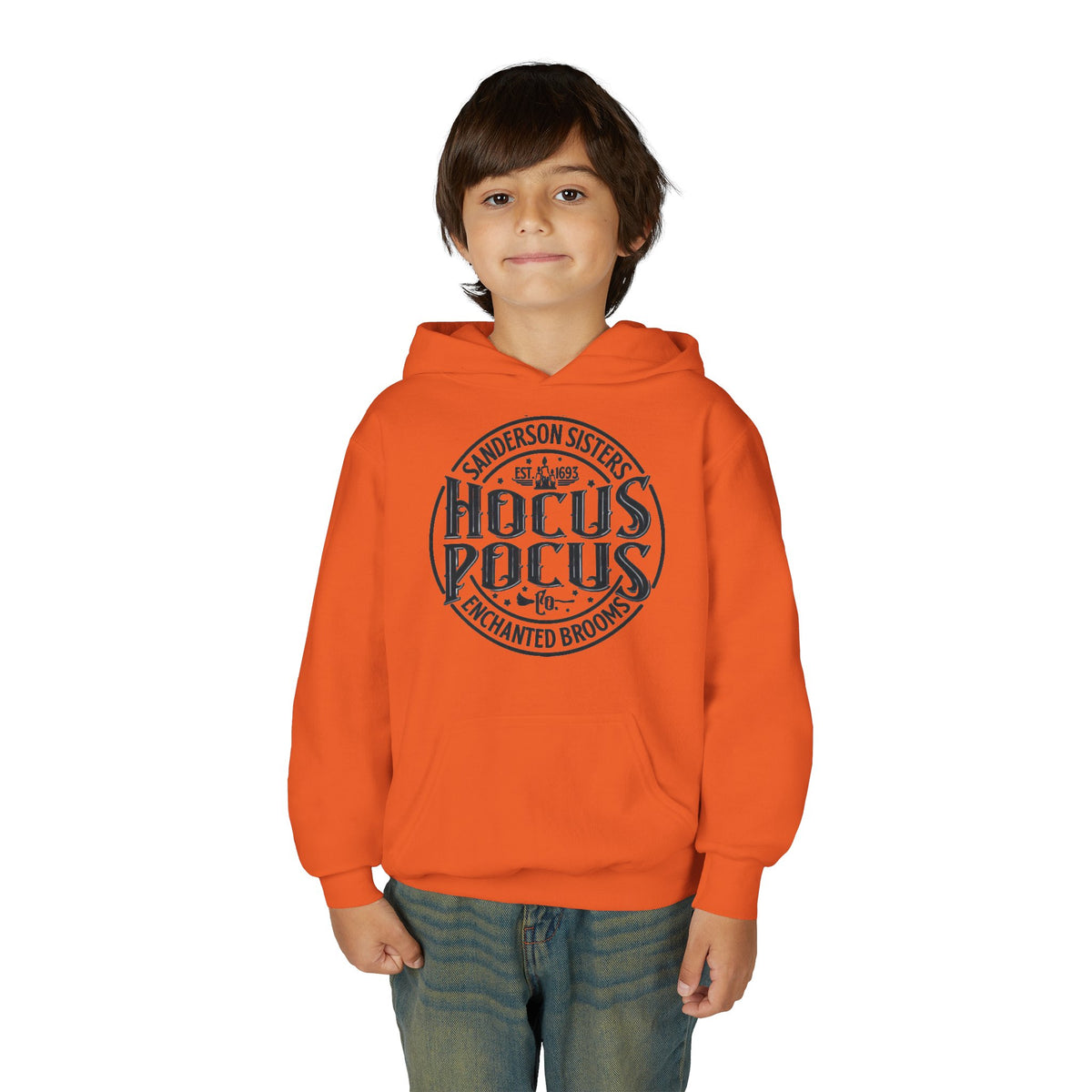 Hocus Pocus Sanderson Sisters Magical Spell Design Youth Hoodie