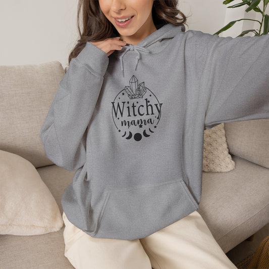Crescent Moon & Crystals Witchcraft Sweatshirt
