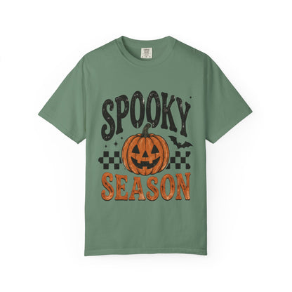 Spooky Season T-Shirt — Vintage Pumpkin Halloween Tee