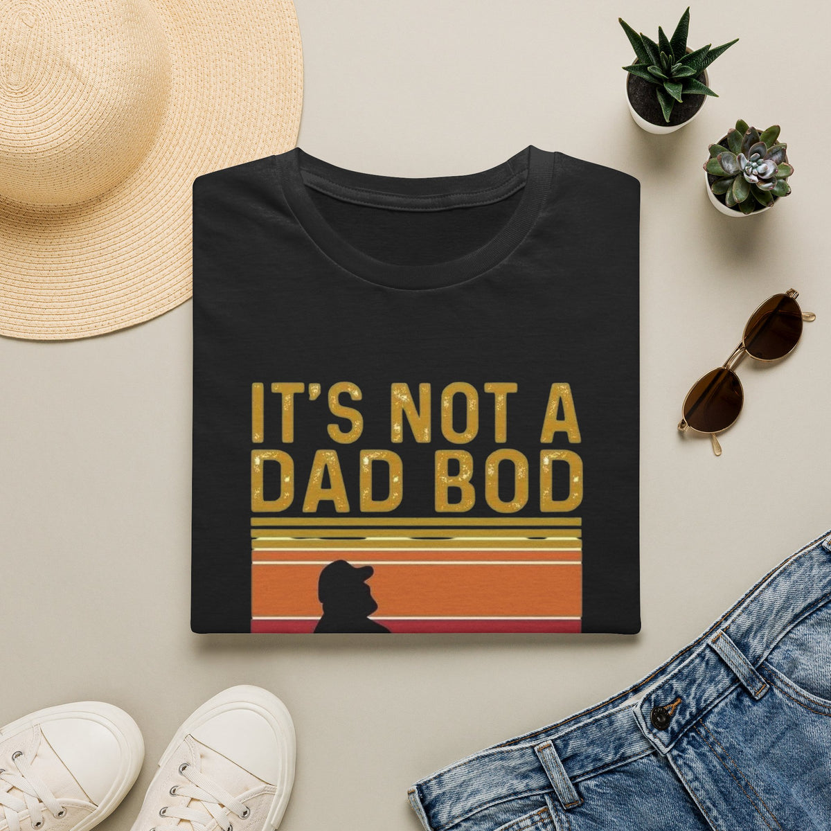 It's Not a Dad Bod, It's a Father Figure T-Shirt