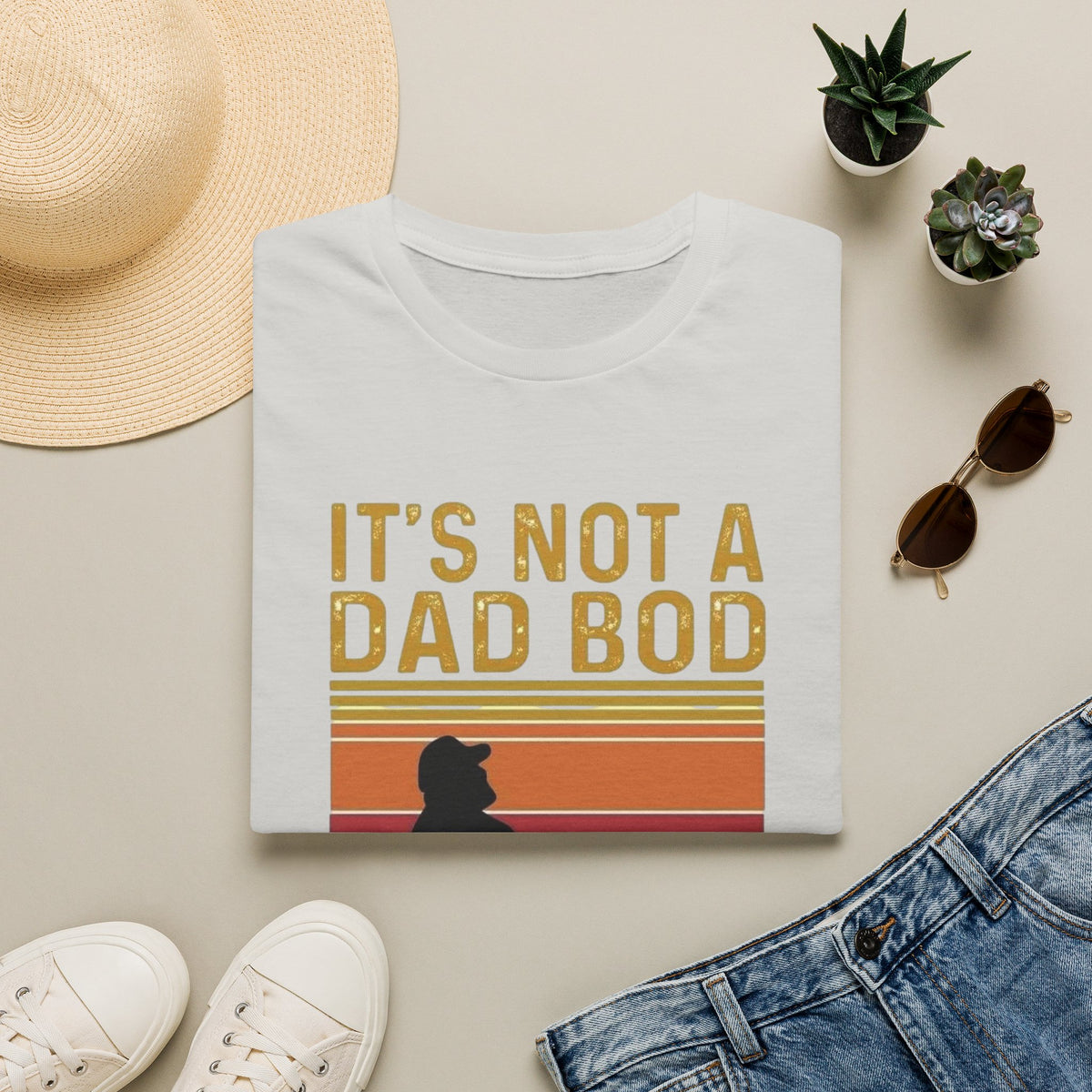 It's Not a Dad Bod, It's a Father Figure T-Shirt