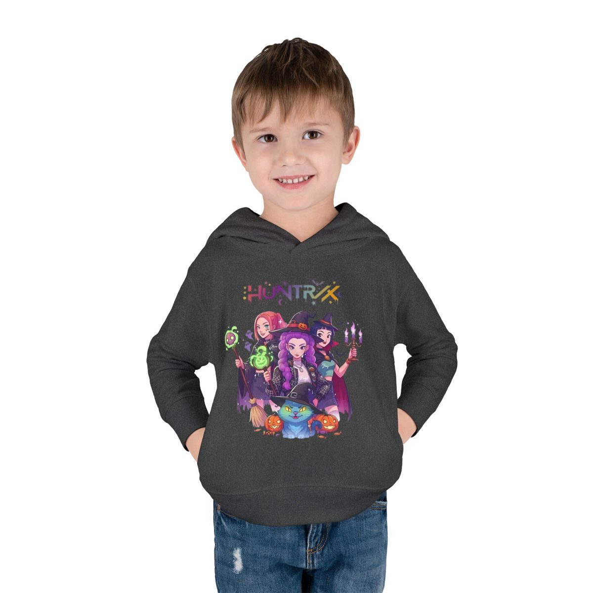 Kids Halloween Witch Trio Hoodie