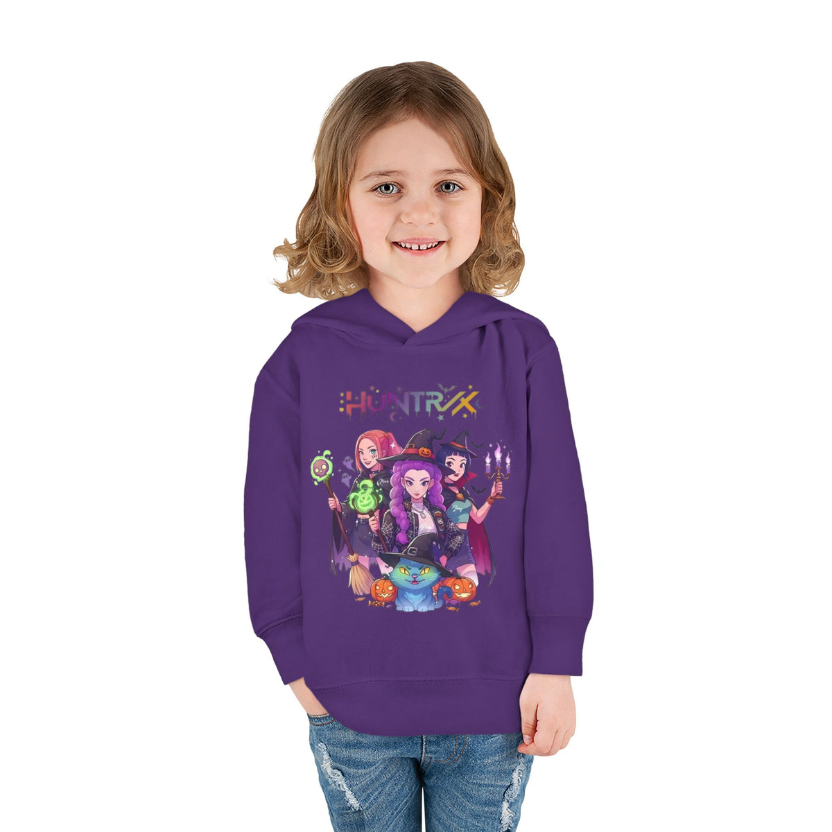 Kids Halloween Witch Trio Hoodie