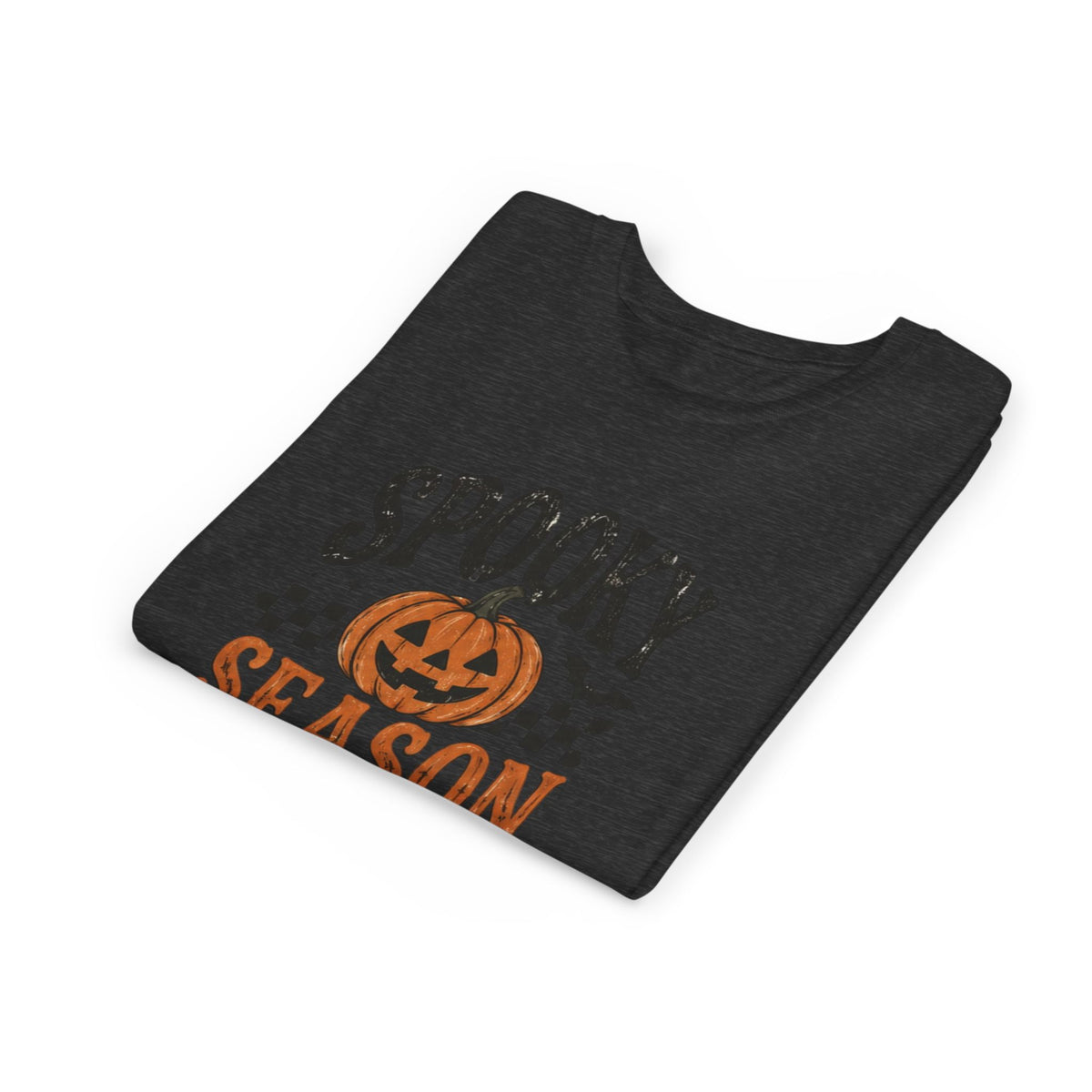 Youth ‘Spooky Season’ Halloween T-Shirt — Pumpkin Graphic Tee