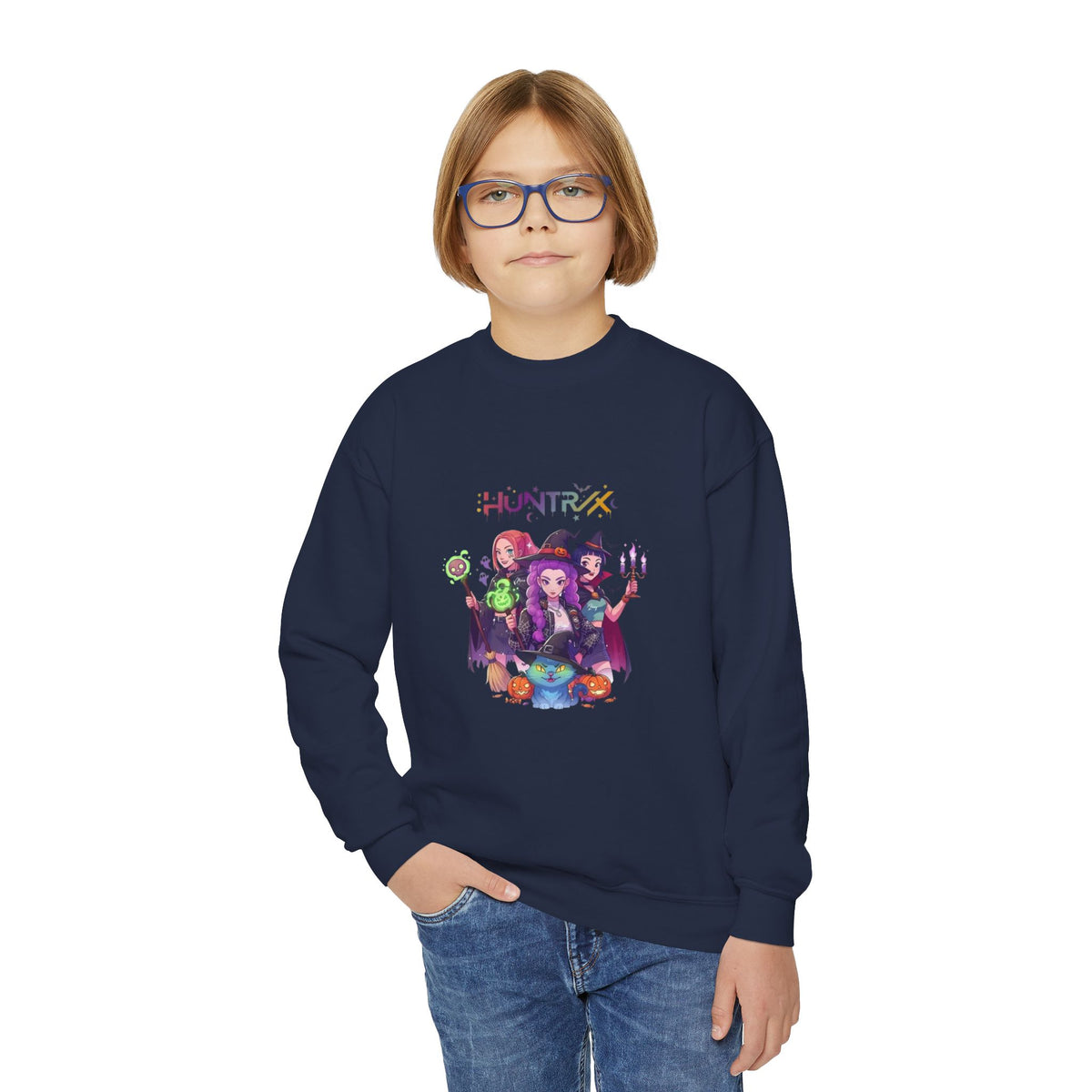Witchy Kids Crewneck Sweatshirt