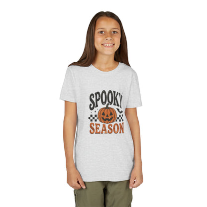 Youth ‘Spooky Season’ Halloween T-Shirt — Pumpkin Graphic Tee