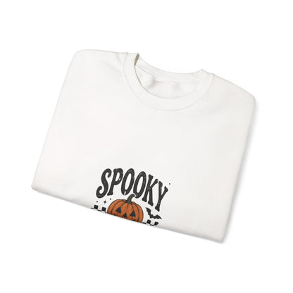 Spooky Season Sweatshirt — Vintage Pumpkin Halloween Crewneck
