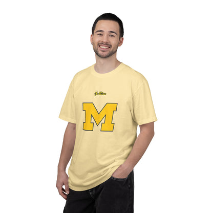 Go Blue M Block Letter T-Shirt | Collegiate Logo Tee
