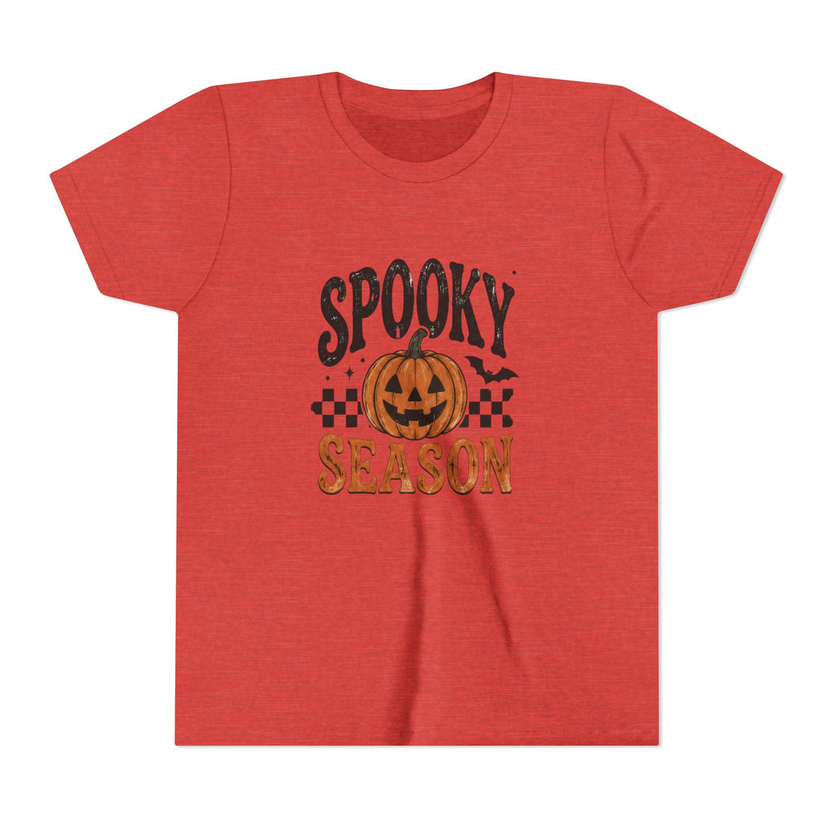 Youth ‘Spooky Season’ Halloween T-Shirt — Pumpkin Graphic Tee