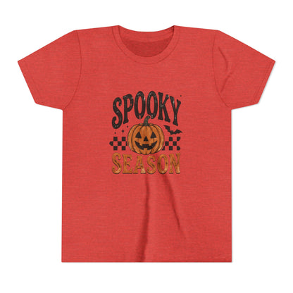 Youth ‘Spooky Season’ Halloween T-Shirt — Pumpkin Graphic Tee