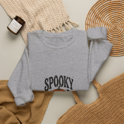 Spooky Season Sweatshirt — Vintage Pumpkin Halloween Crewneck