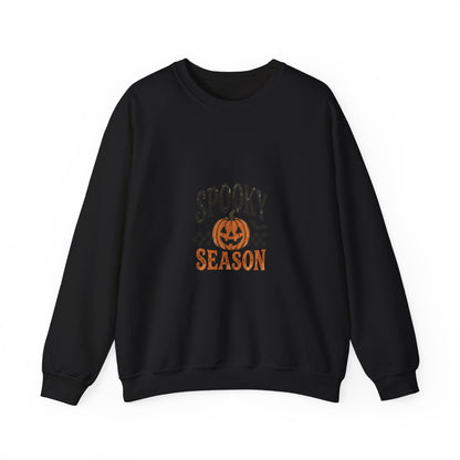 Spooky Season Sweatshirt — Vintage Pumpkin Halloween Crewneck
