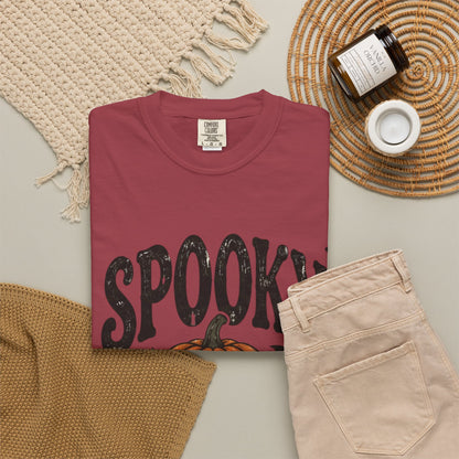 Spooky Season T-Shirt — Vintage Pumpkin Halloween Tee