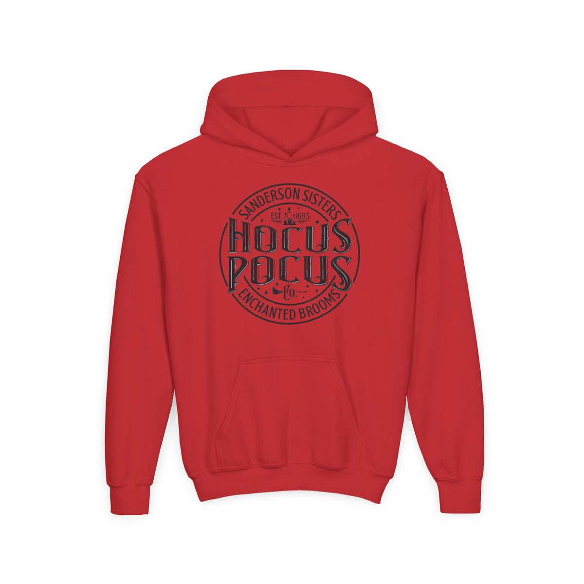 Hocus Pocus Sanderson Sisters Magical Spell Design Youth Hoodie