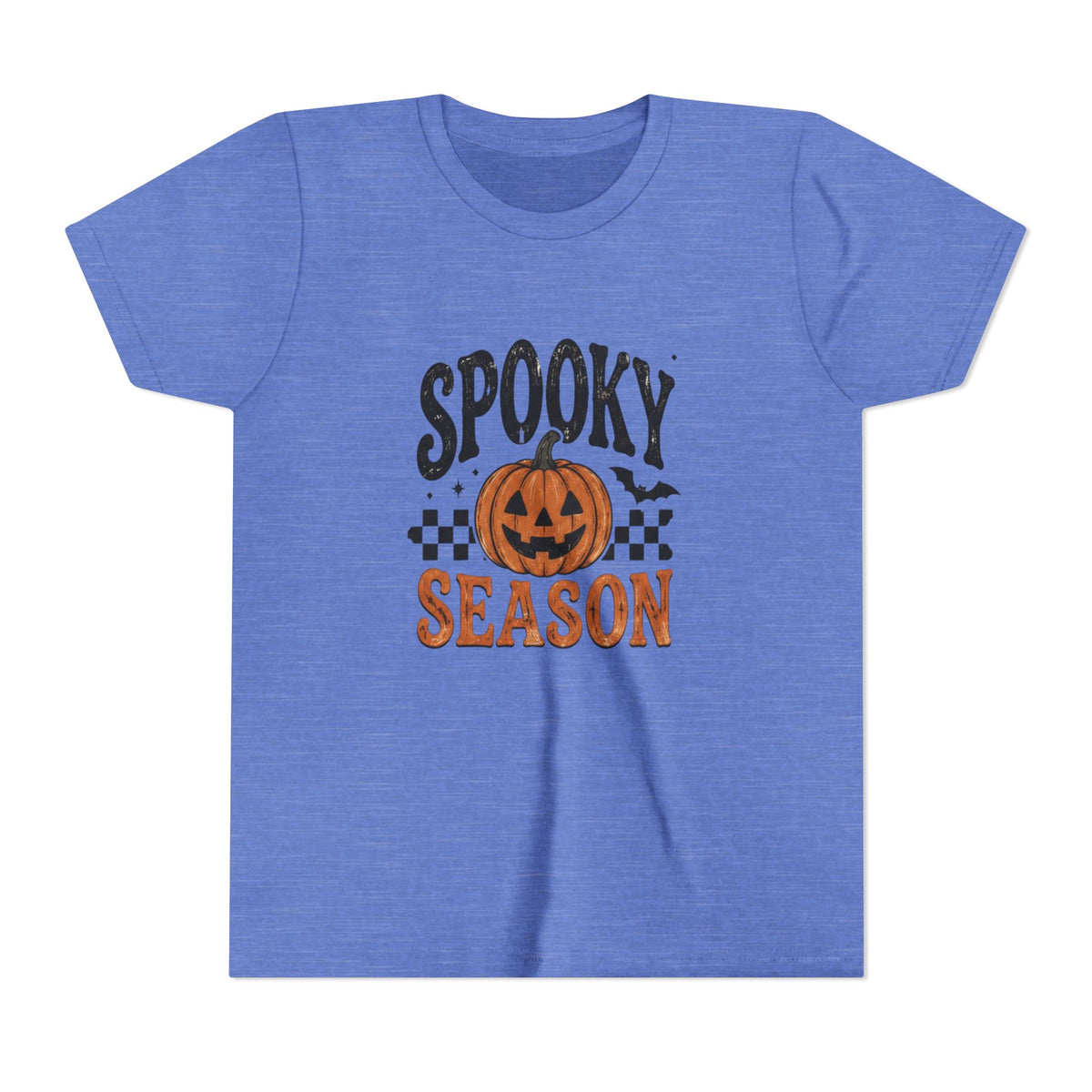 Youth ‘Spooky Season’ Halloween T-Shirt — Pumpkin Graphic Tee