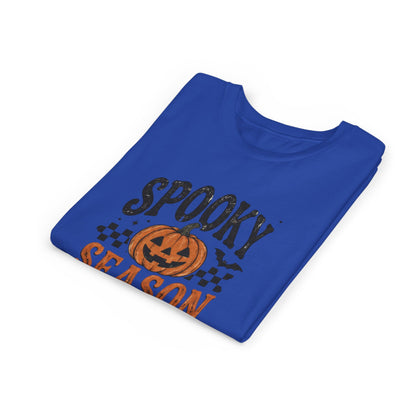 Youth ‘Spooky Season’ Halloween T-Shirt — Pumpkin Graphic Tee