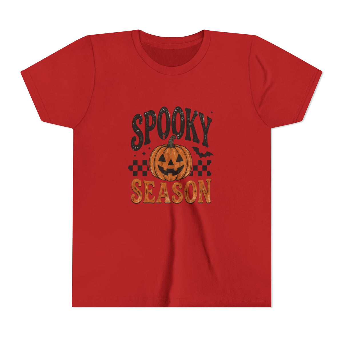 Youth ‘Spooky Season’ Halloween T-Shirt — Pumpkin Graphic Tee
