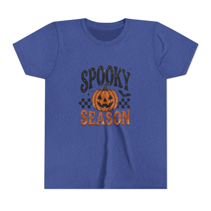 Youth ‘Spooky Season’ Halloween T-Shirt — Pumpkin Graphic Tee
