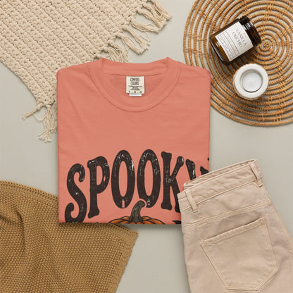 Spooky Season T-Shirt — Vintage Pumpkin Halloween Tee